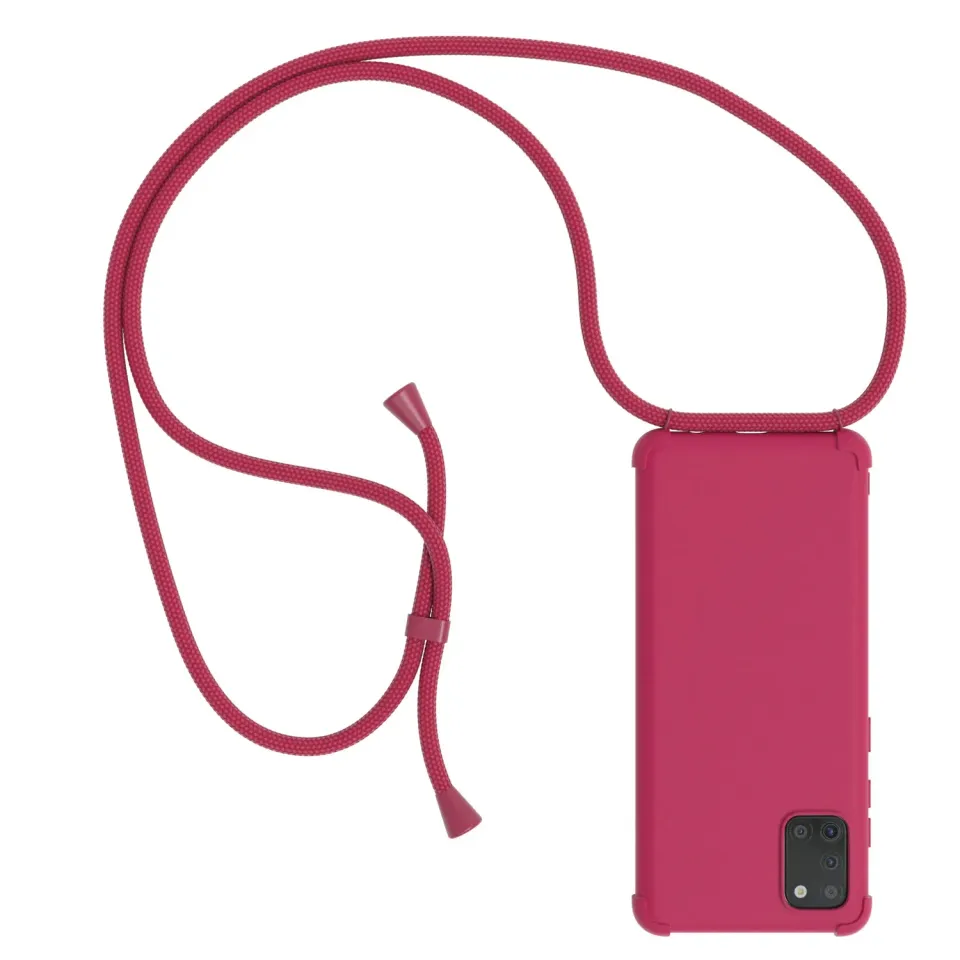 EAZY CASE Galaxy A31 Handykette Beere Silikon