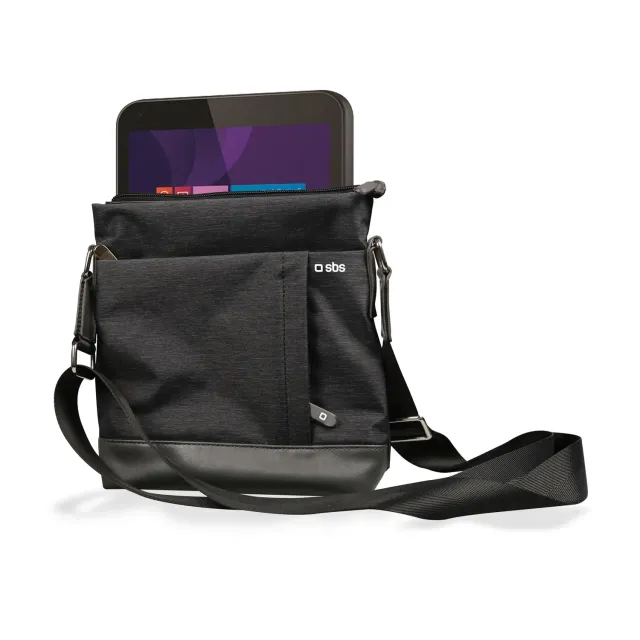 SBS Tablet Umhängetasche 8 Zoll schwarz Schultertasche