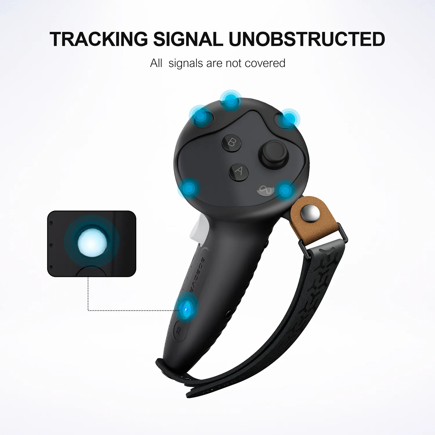 BOBOVR G3 Plus Controller-Griffe Quest 3/3S Silikon