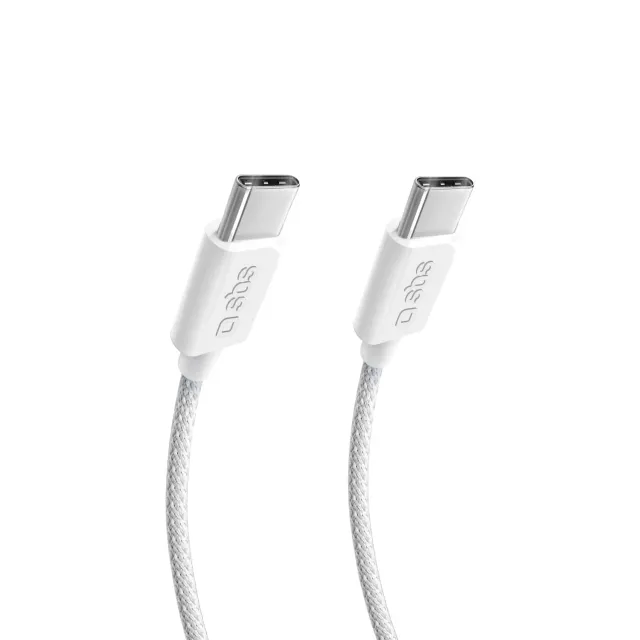 SBS USB-C Kabel 240W USB4 Datenkabel 1 m Nylon Schnellladen