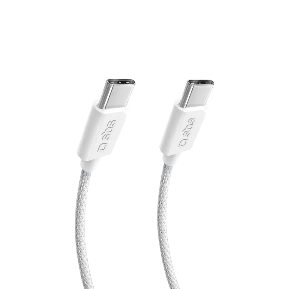 SBS USB-C Kabel 240W USB4 Datenkabel 1 m Nylon Schnellladen