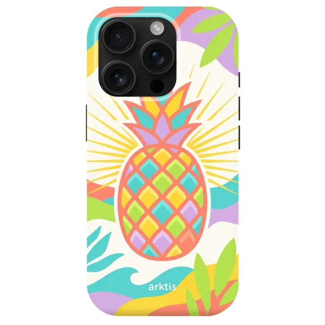 arktis iPhone 14 Pro Max Hülle Tropic Pineapple MagSafe