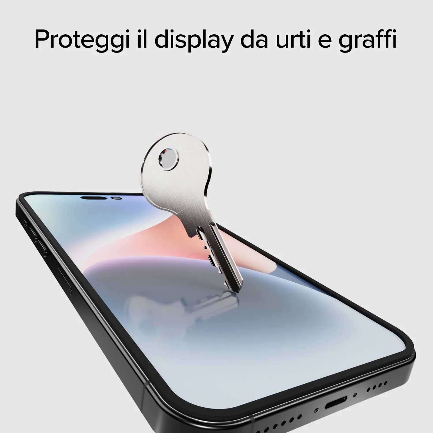 SBS Full Cover iPhone 15 Plus Panzerglas schwarz
