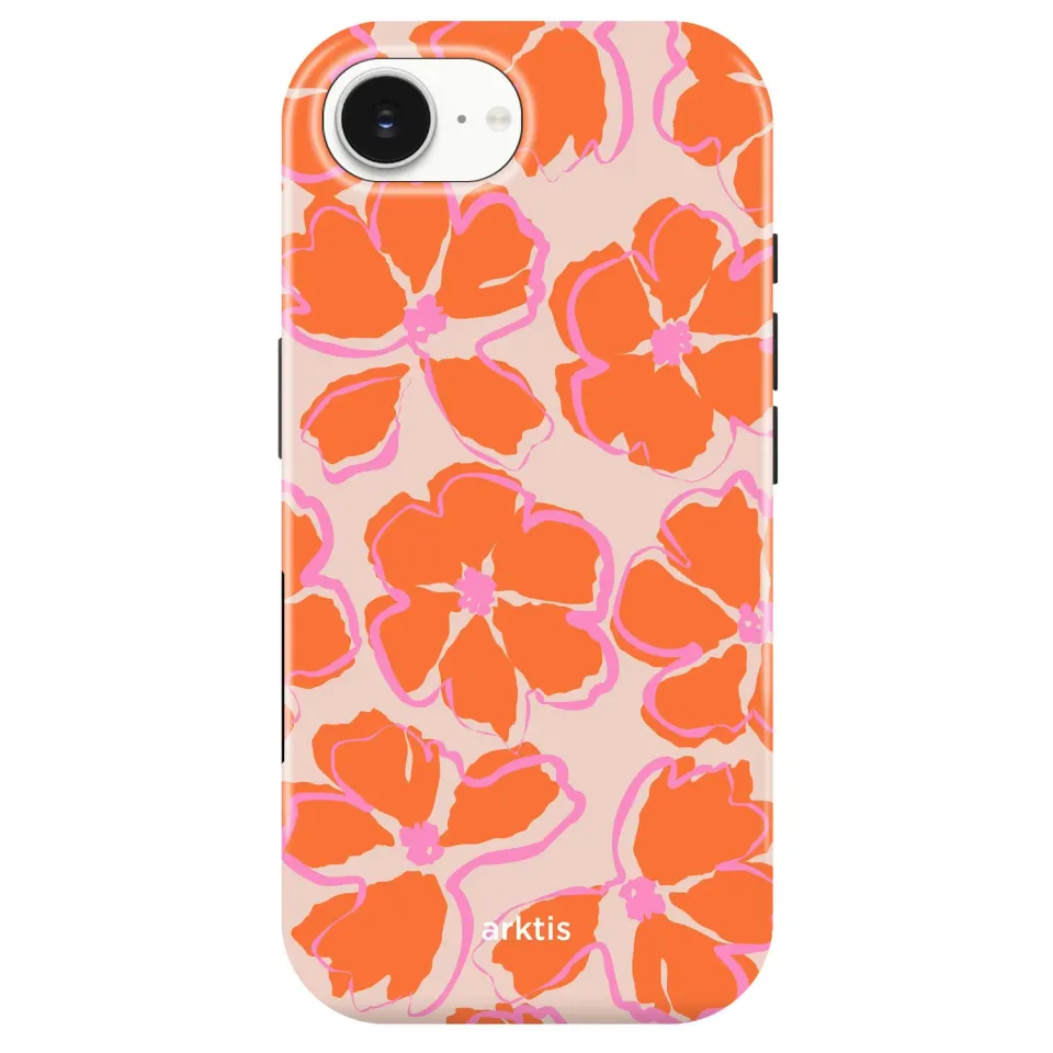 arktis Orange Mallow iPhone 17e Hülle mit MagSafe