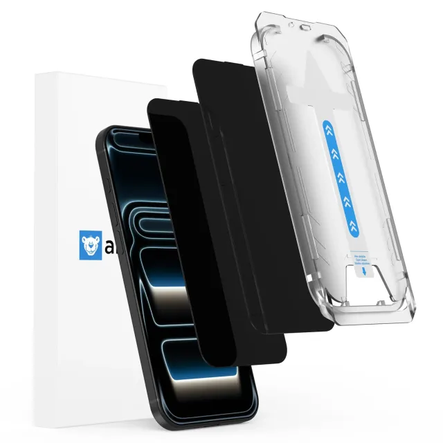arktis PRIVACY iPhone 17 Pro Max Panzerglas 2 Stück Blickschutz