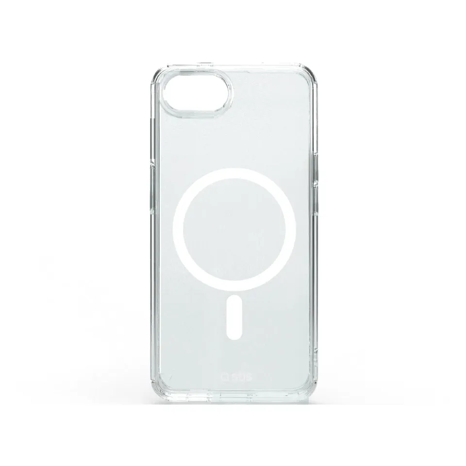 SBS D3O iPhone 17e/16e Hülle Transparent MagSafe