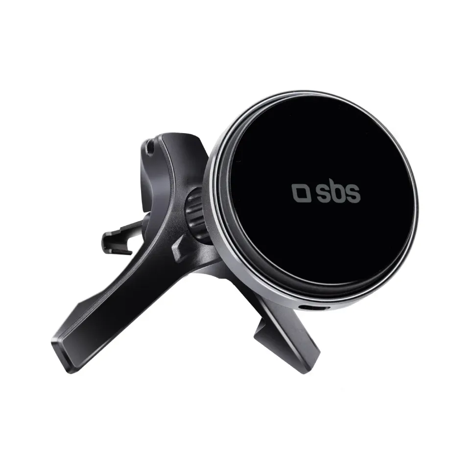 SBS Handyhalterung Auto Lüftung MagSafe 15W schwarz