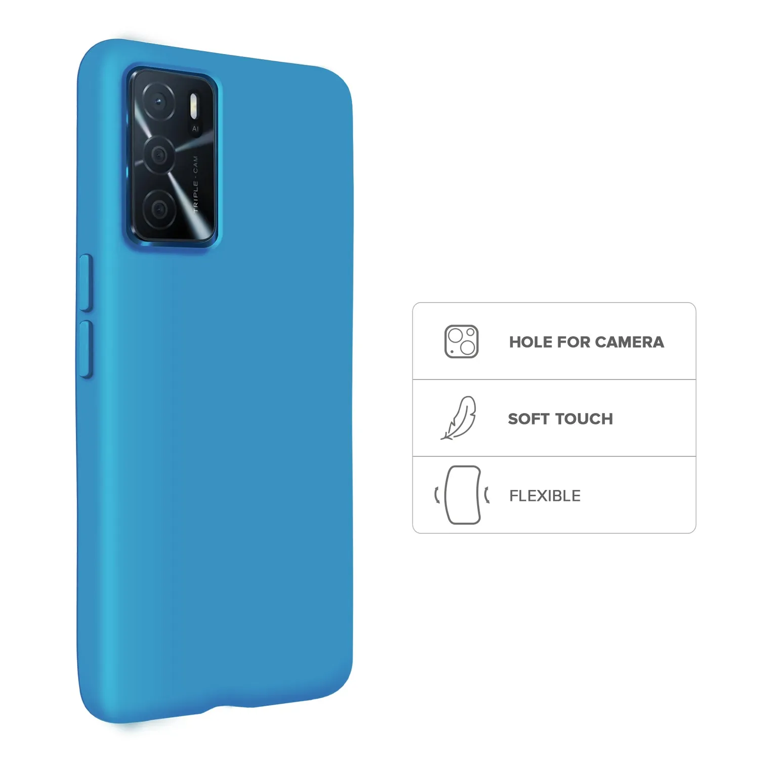 SBS Rainbow Handyhülle Oppo A16 A16s A54 4G farbig