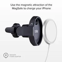 SBS MagSafe Autohalterung Lüftung iPhone Schwarz