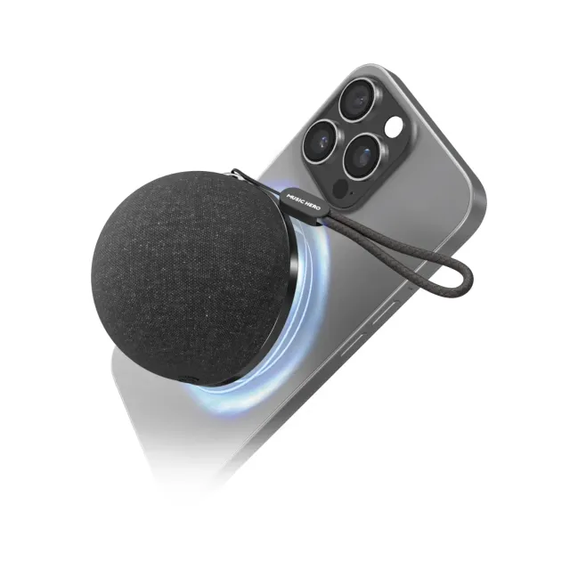 SBS Mag Speaker 3W Bluetooth-Lautsprecher Schwarz magnetisch