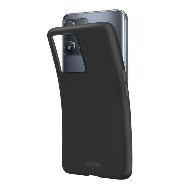 SBS Sensity Realme 9 5G Handyhülle Schwarz dünn