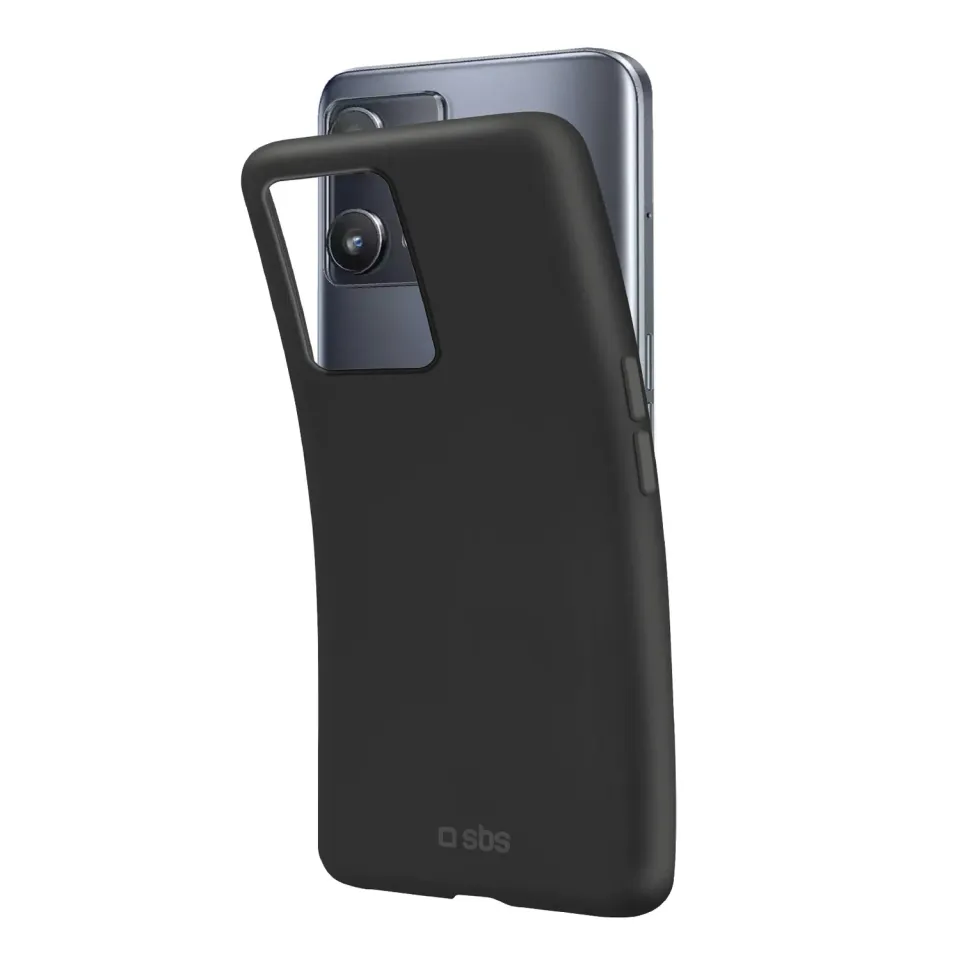SBS Sensity Realme 9 5G Handyhülle Schwarz dünn