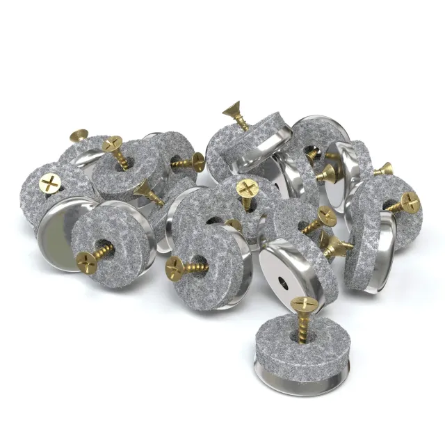 EAZY CASE Filzgleiter mit Schraube 25mm 20er Set
