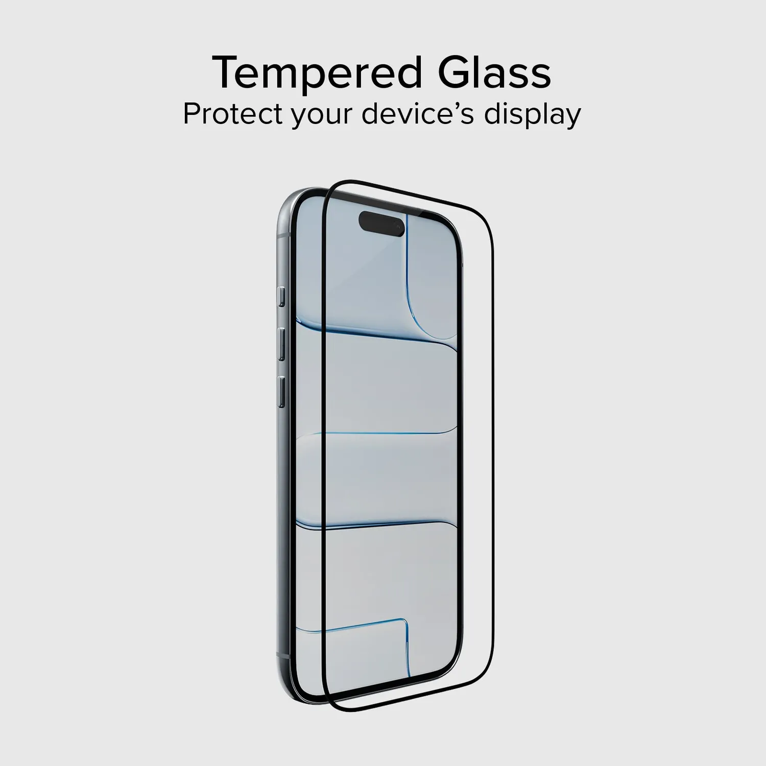 SBS iPhone Air Panzerglas Full Cover schwarz stoßfest