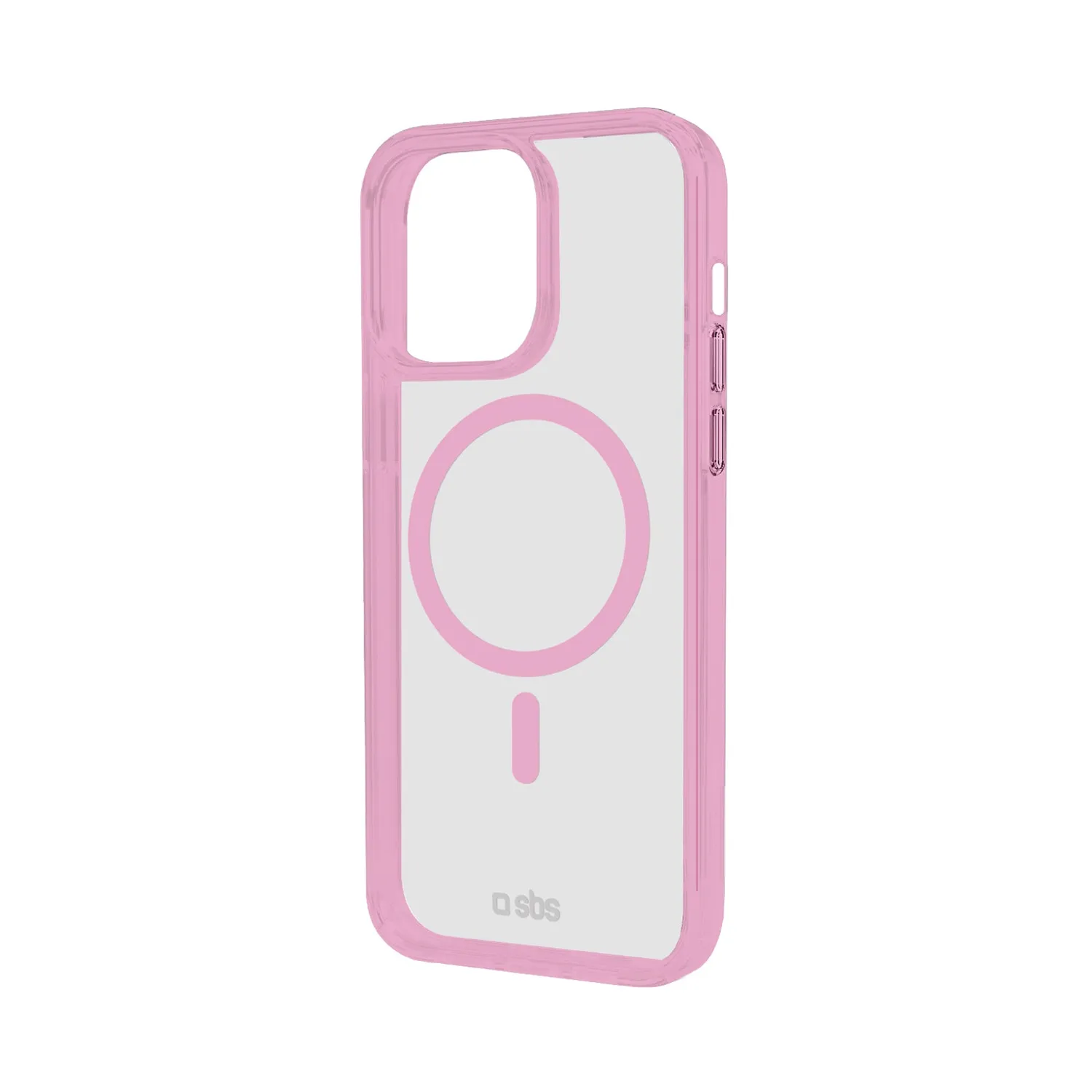 SBS iPhone 15 Pro Max Hülle MagSafe transparent bunt