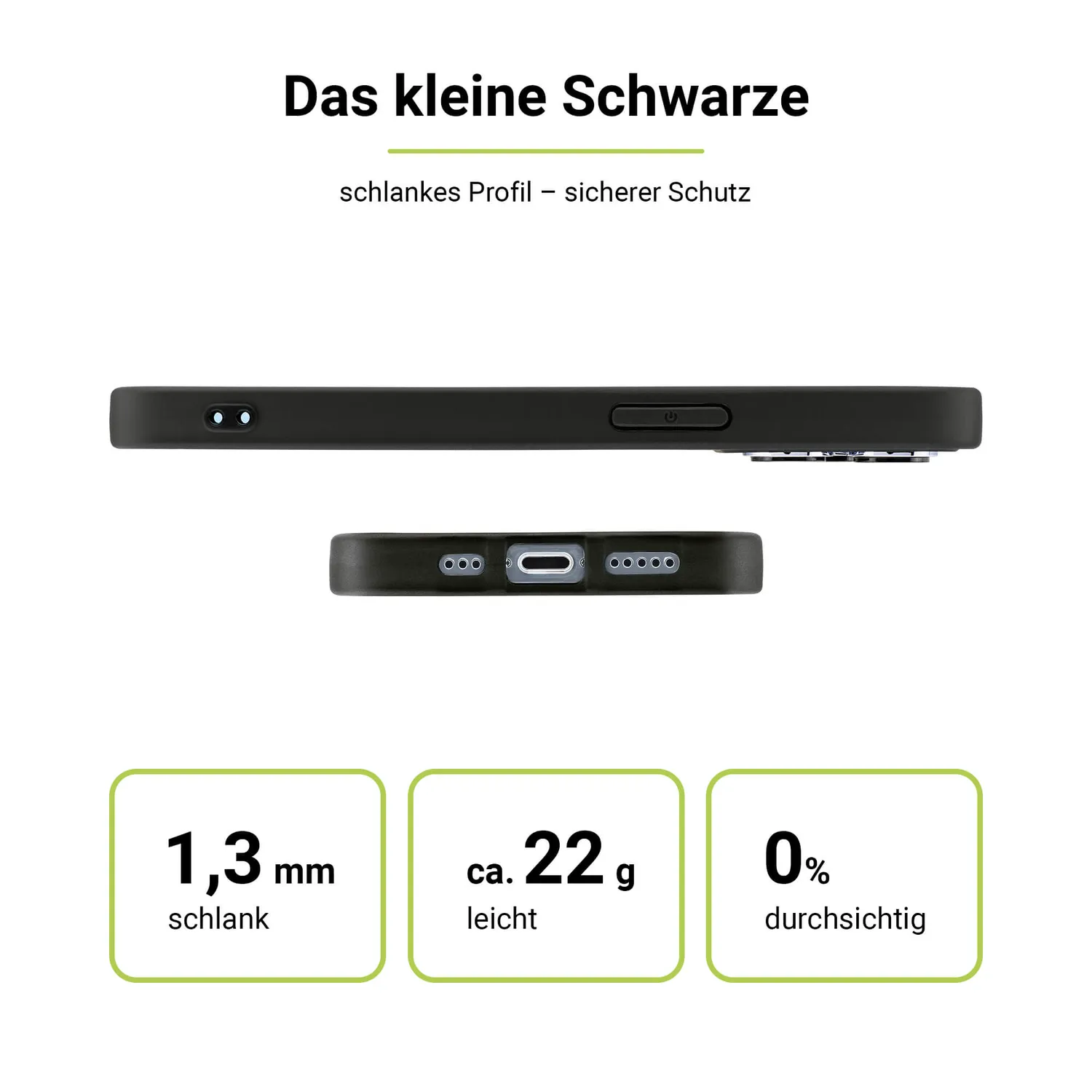Artwizz TPU Case iPhone 11 Hülle dünn schwarz