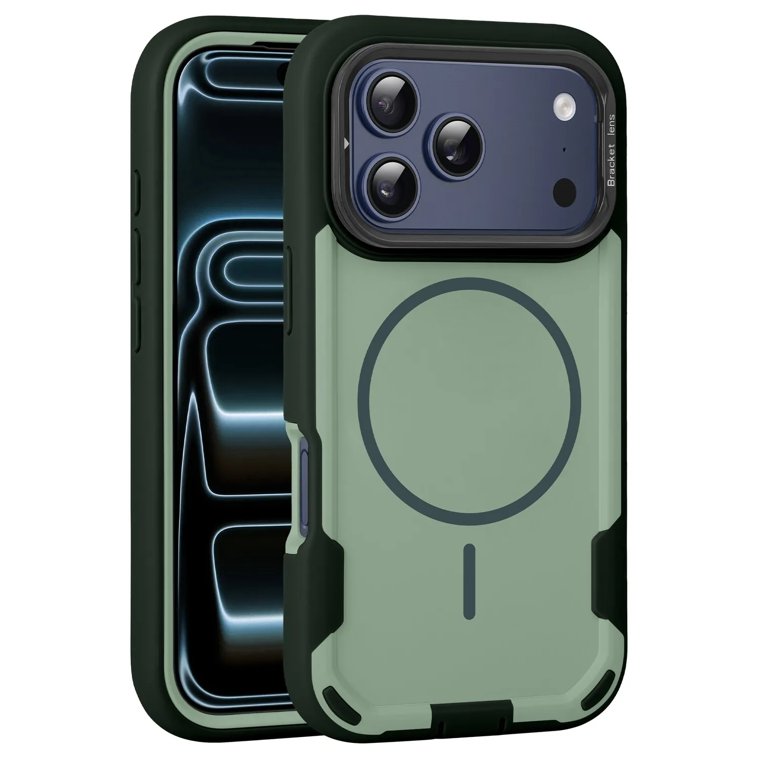 arktis iPhone 17 Pro Sentinel Hülle Schwarz Outdoor