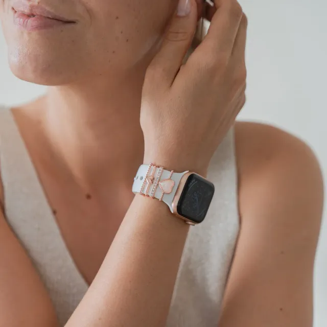 arktisband Loyal Roségold Apple Watch Charm