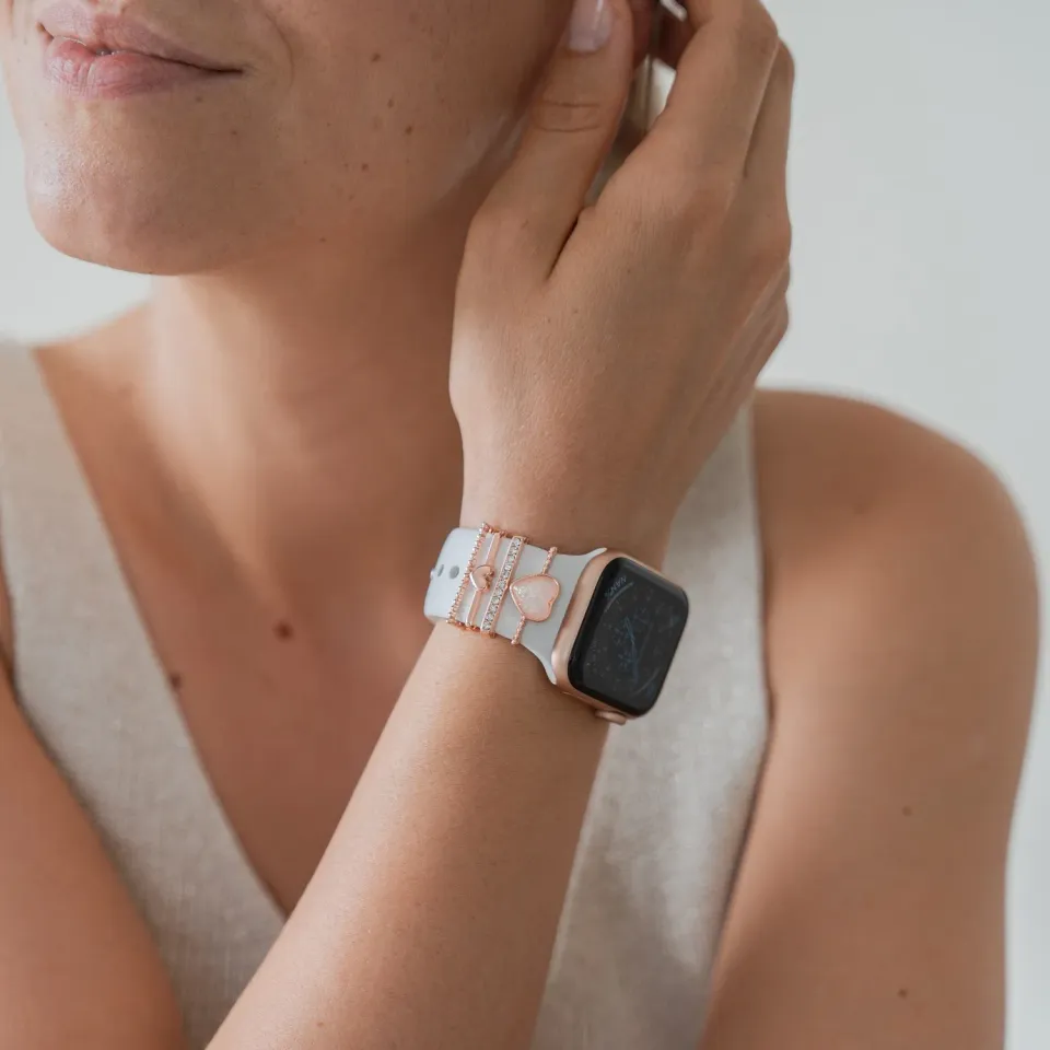 arktisband Loyal Roségold Apple Watch Charm