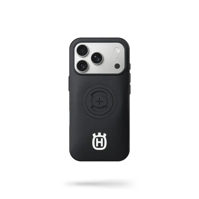 SP Connect Husqvarna Crown Logo Handyhülle iPhone 17 schlank