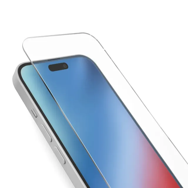 SBS Panzerglas iPhone 16/15 Displayschutz transparent