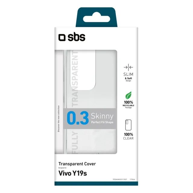 SBS Skinny Handyhülle Vivo Y19S transparent dünn
