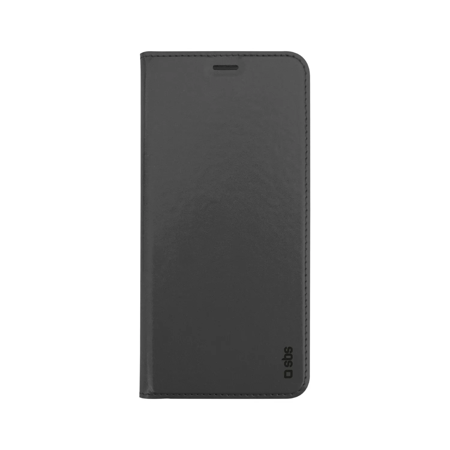 SBS Book Wallet Lite Hülle iPhone 8 Plus schwarz Leder-Optik