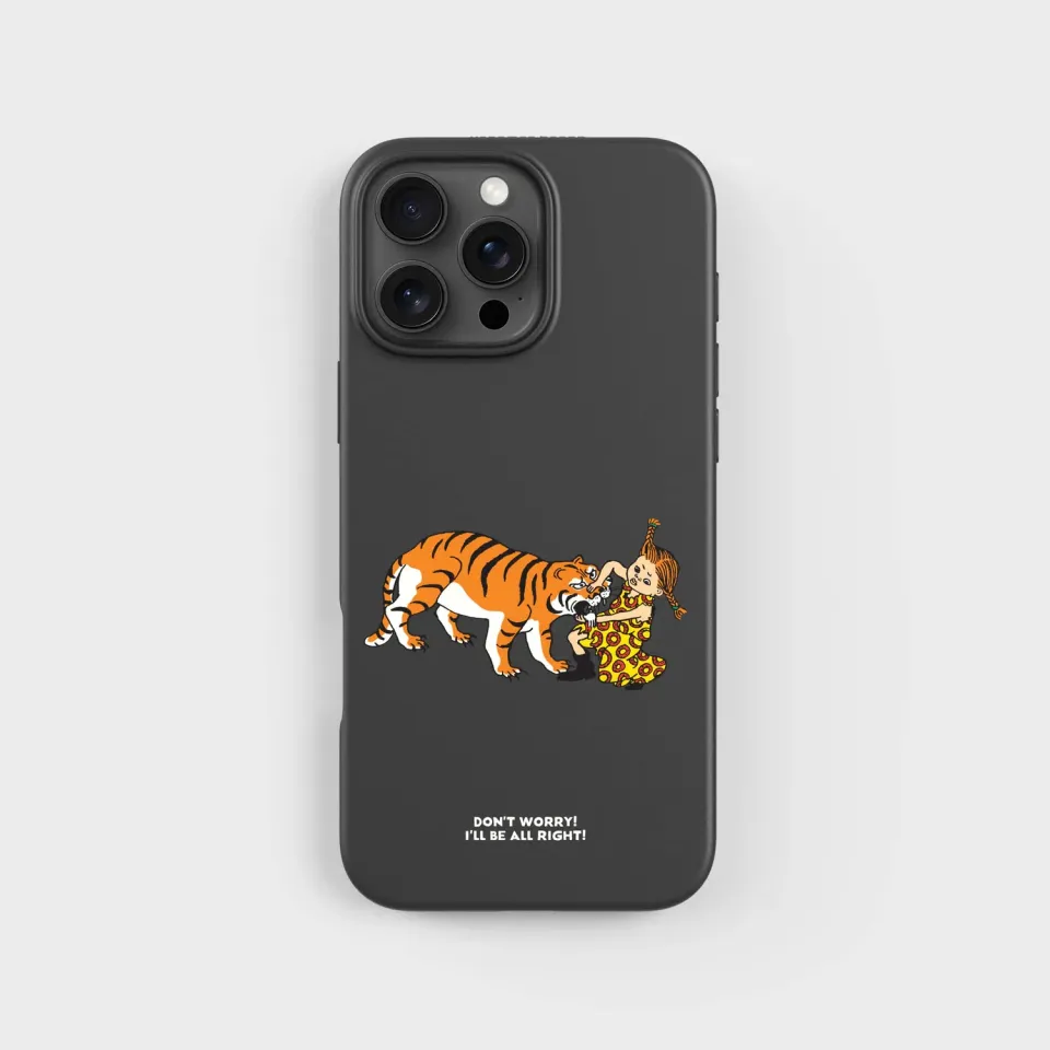 agood company PLNTPRTCT iPhone 16 Pro Max Handyhülle Pippi I'll be all right