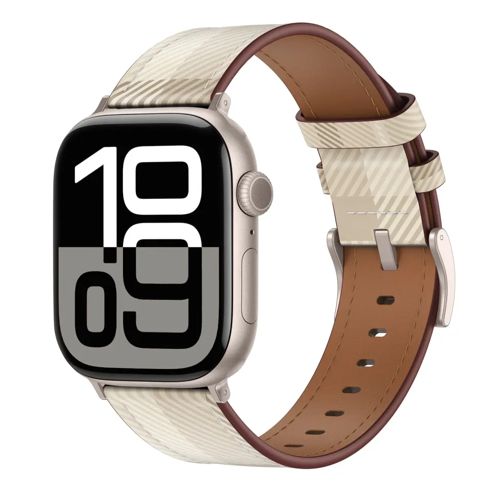 arktis Studio Apple Watch Armband Karo Stoff