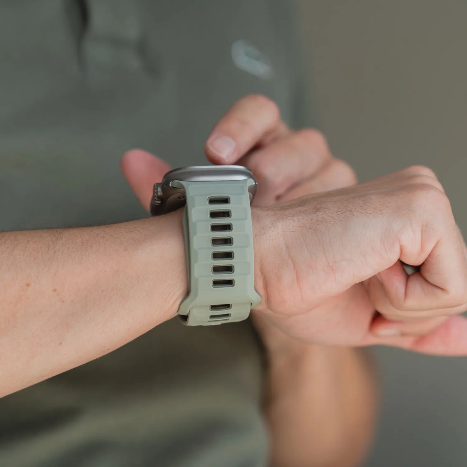 arktisband Runner Apple Watch Armband Silikon