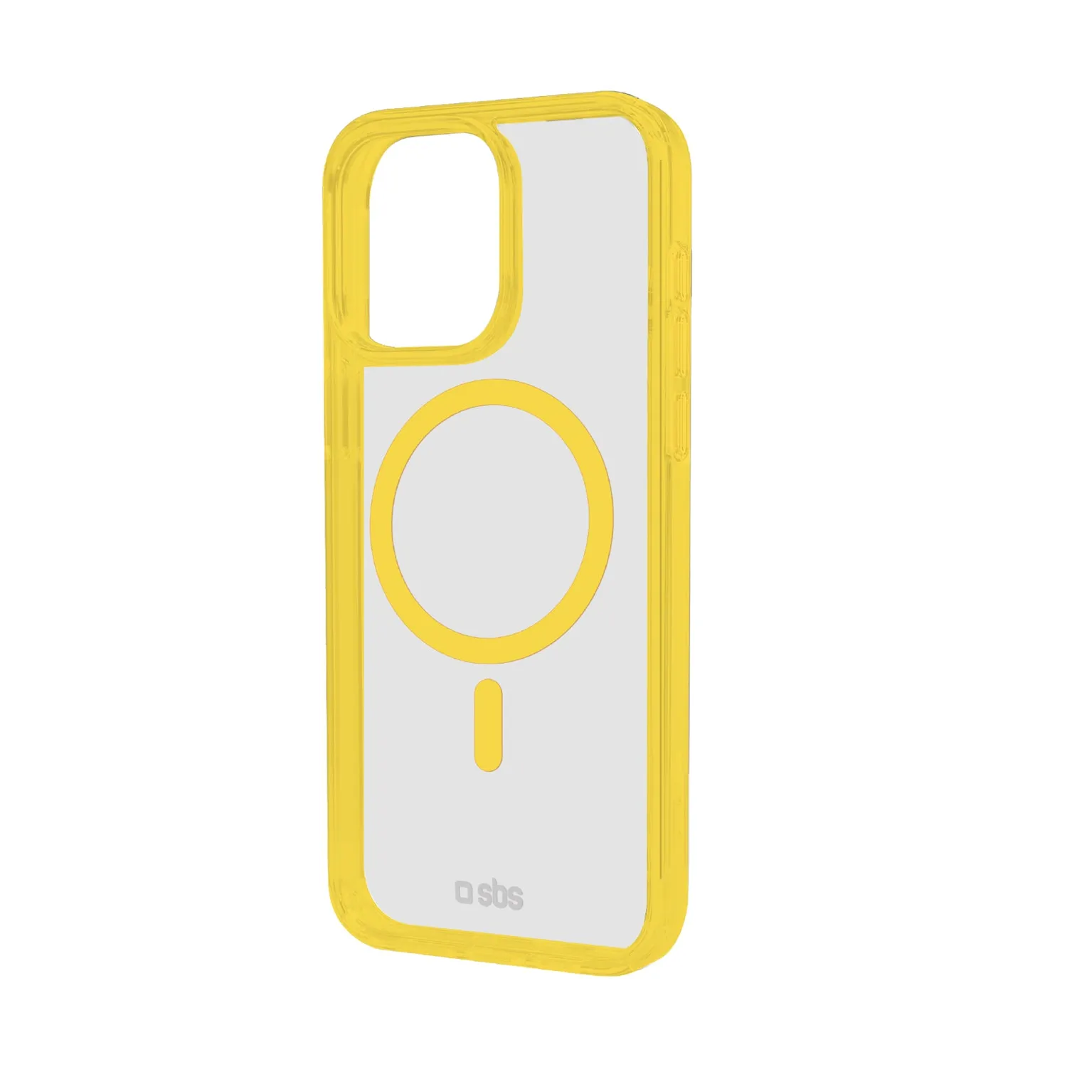 SBS iPhone 15 Pro Max Hülle MagSafe transparent bunt