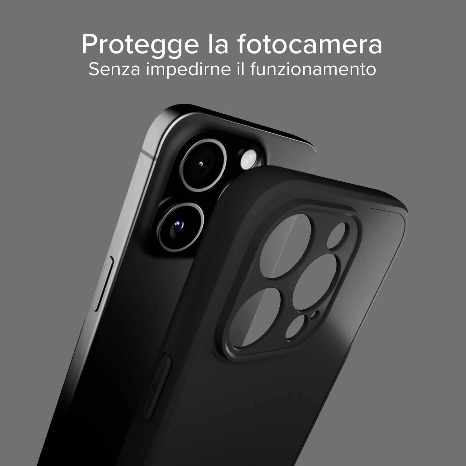 SBS D3O Handyhülle iPhone 15 Pro schwarz stoßfest