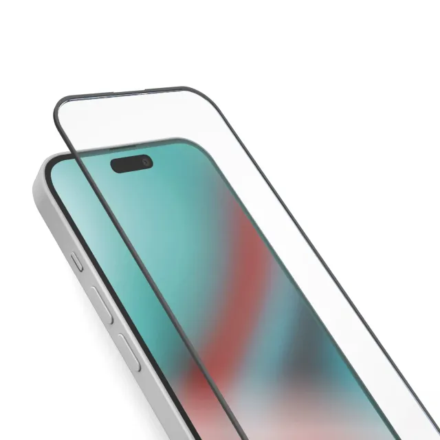 SBS Full Cover Panzerglas iPhone 16 Plus/15 Plus schwarz