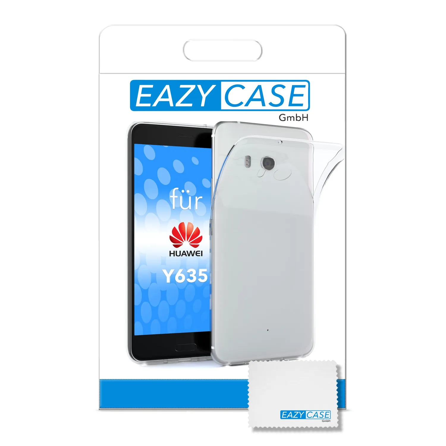 EAZY CASE Huawei Y635 Handyhülle transparent ultradünn