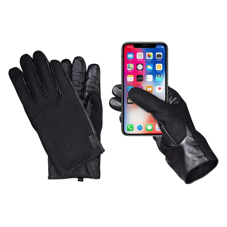 Artwizz SmartGlove Touchscreen Lederhandschuhe schwarz