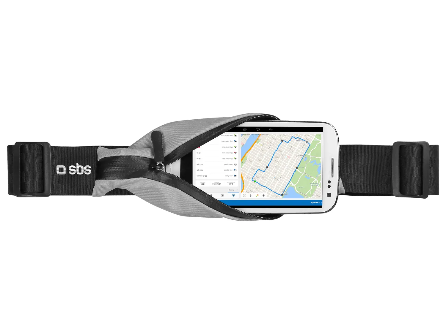 SBS Sport Bauchtasche Slim für Smartphones bis 6,9 Zoll