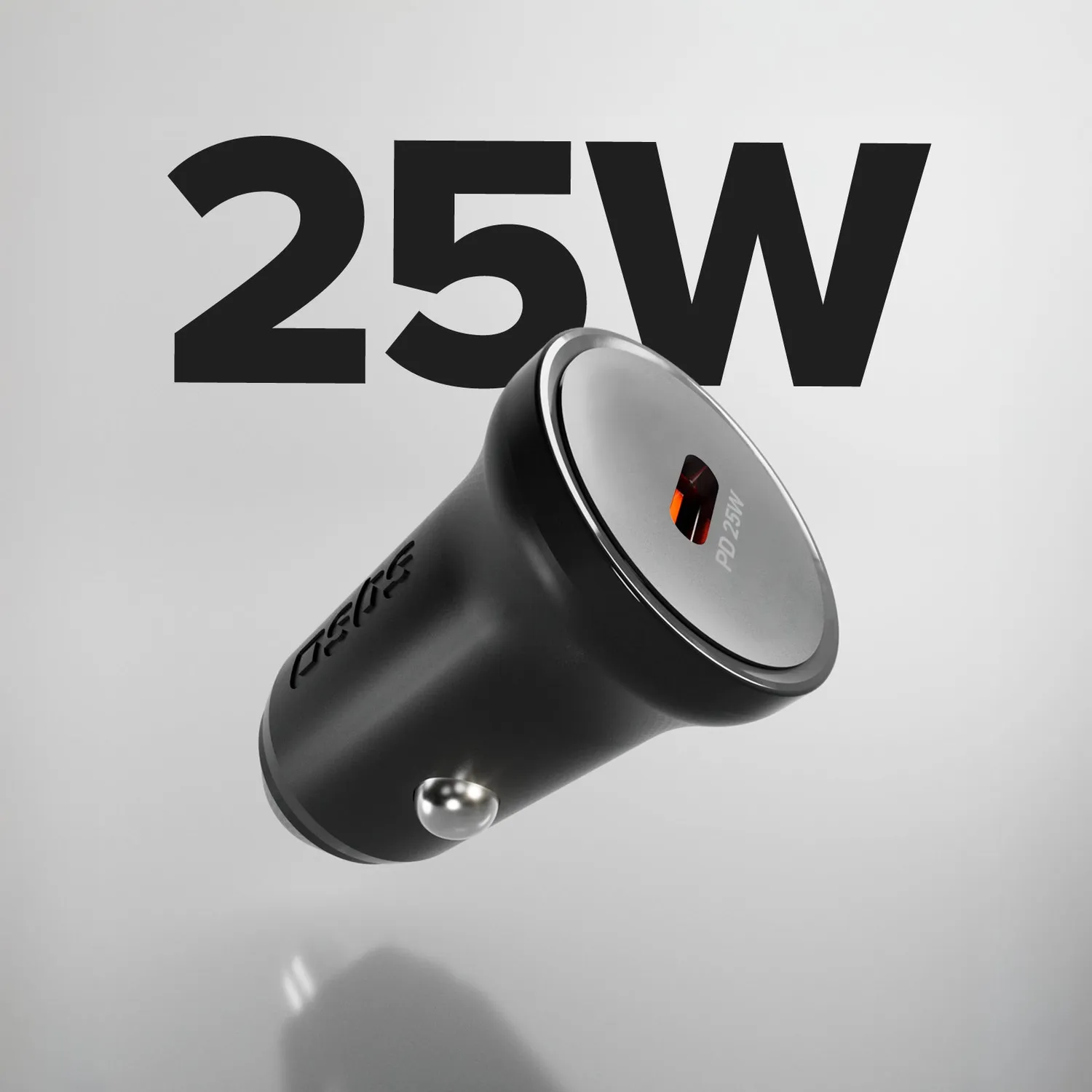 SBS 25W Auto Ladegerät USB-C PD mit Kabel 1m