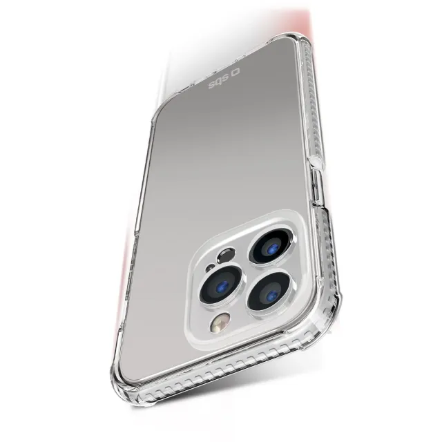 SBS Extreme X3 iPhone 14 Pro Max Hülle transparent 3m stoßfest