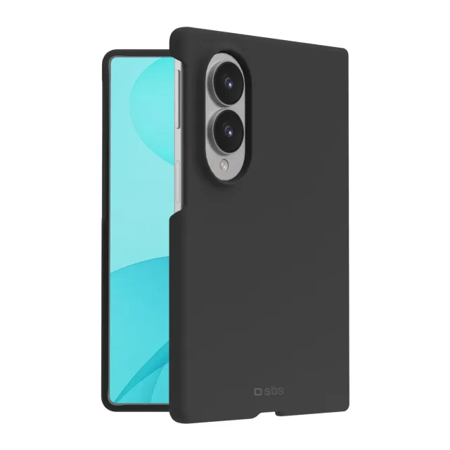 SBS Polo Flip Case Silikonhülle Samsung Z Fold 8 schwarz