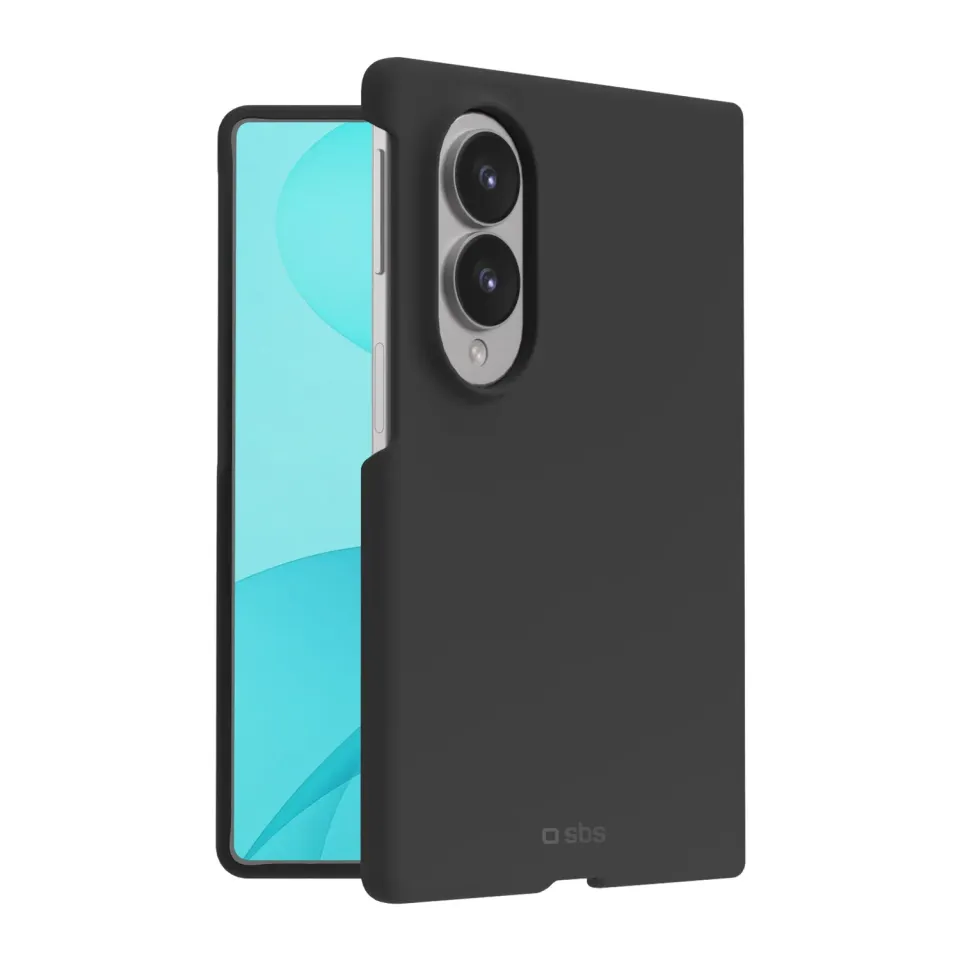 SBS Polo Flip Case Silikonhülle Samsung Z Fold 8 schwarz
