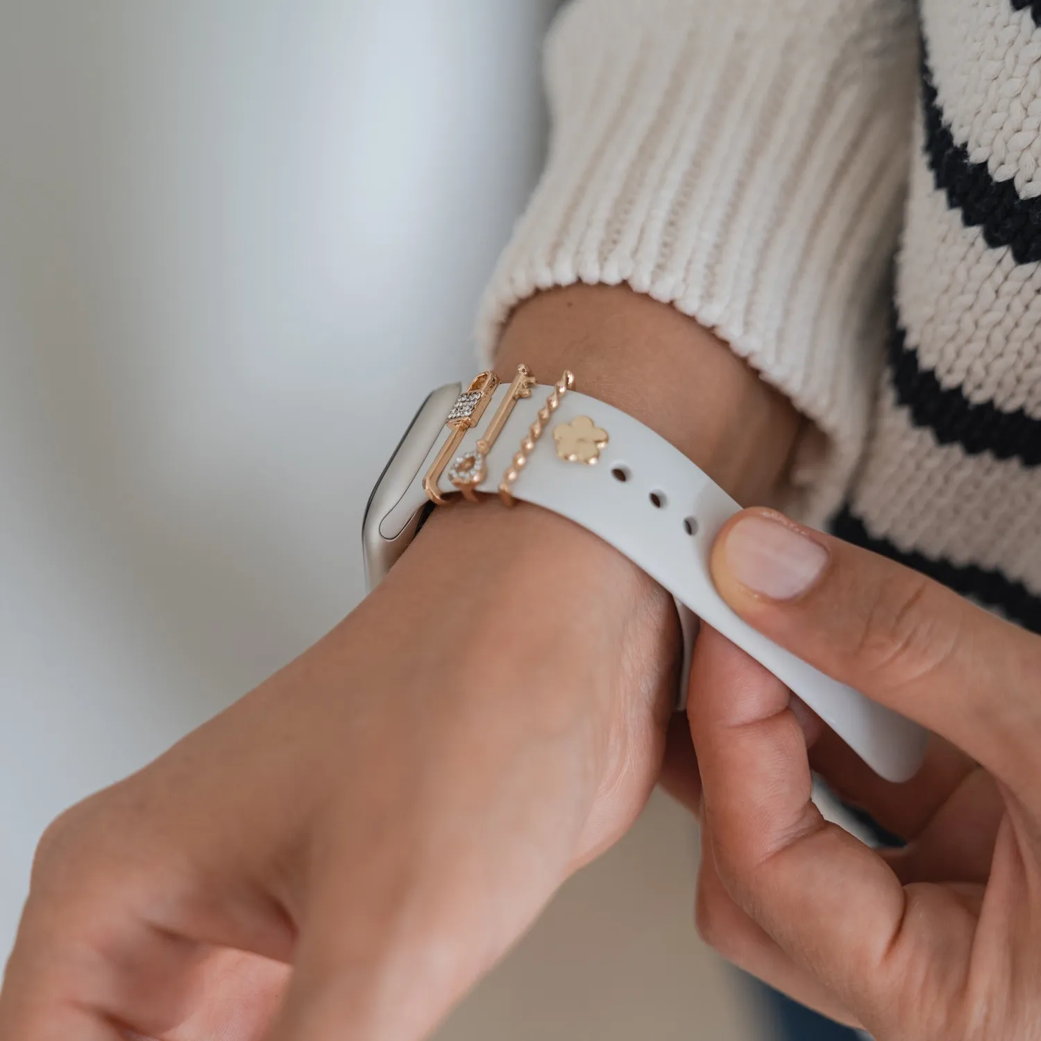 arktisband Golden Key Apple Watch Charms Deko
