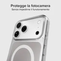 SBS iPhone 17 Pro Max Hülle transparent MagSafe dünn