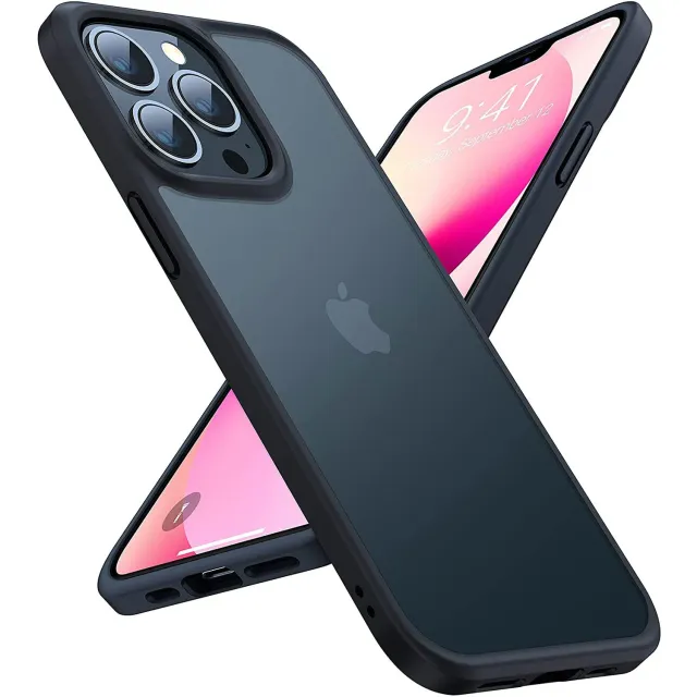 arktis Sector Slim iPhone 13 Pro Hülle Full Black matt