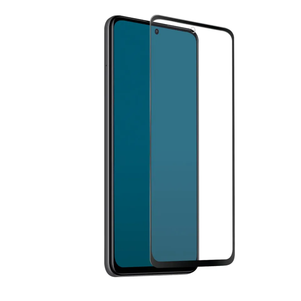 SBS Full Cover Redmi Note 12 Poco X5 Panzerglas Schwarz