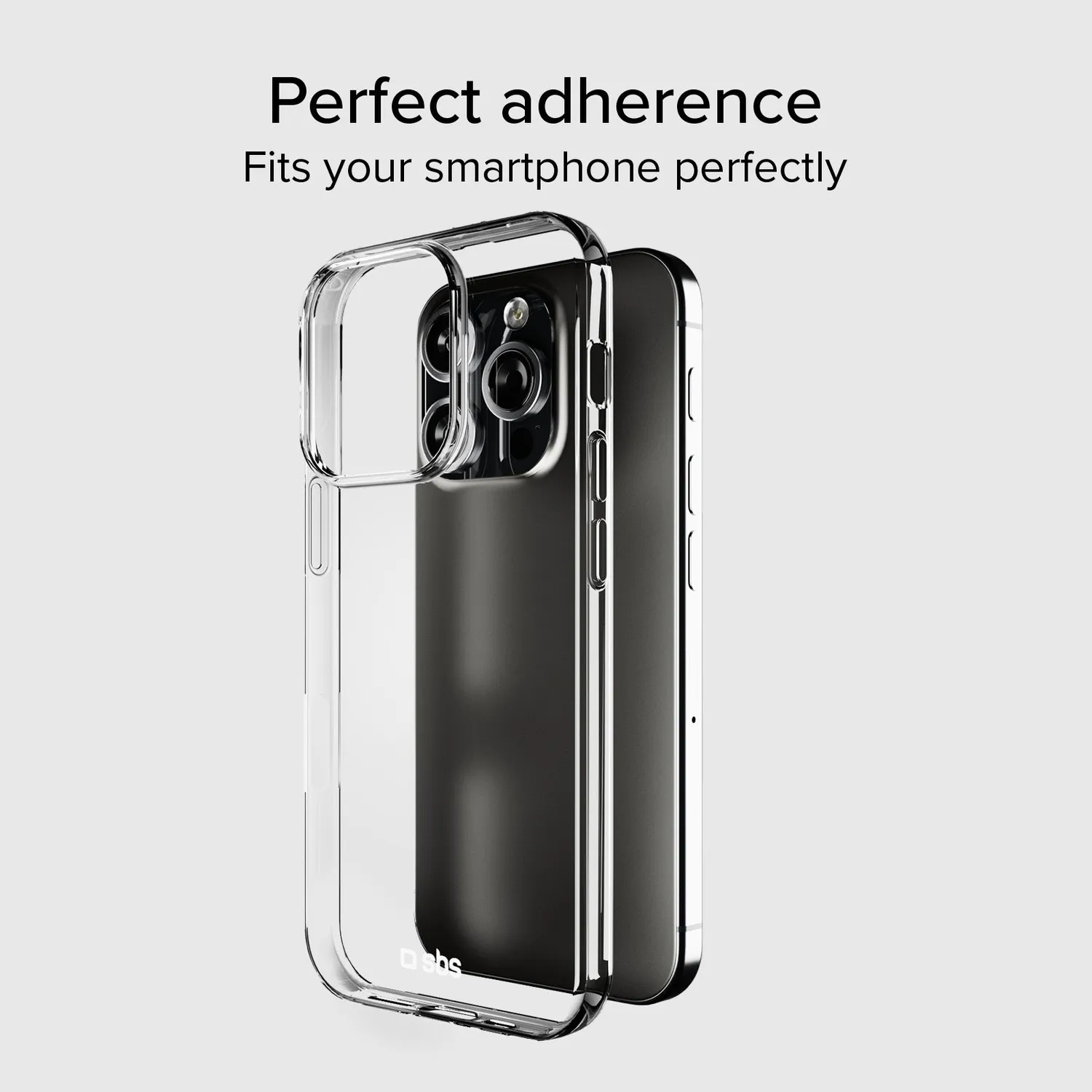 SBS Skinny Handyhülle iPhone 16 Pro Max transparent
