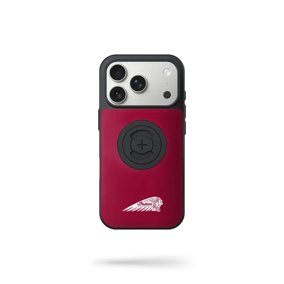 SP Connect Indian Motorcycle Handyhülle Headdress Red