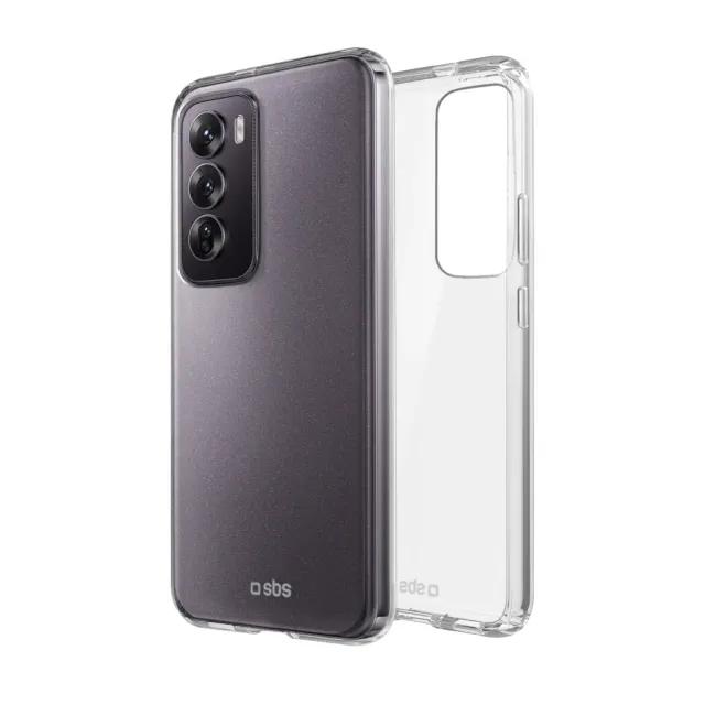 SBS Skinny Oppo Reno 12 Hülle Transparent dünn