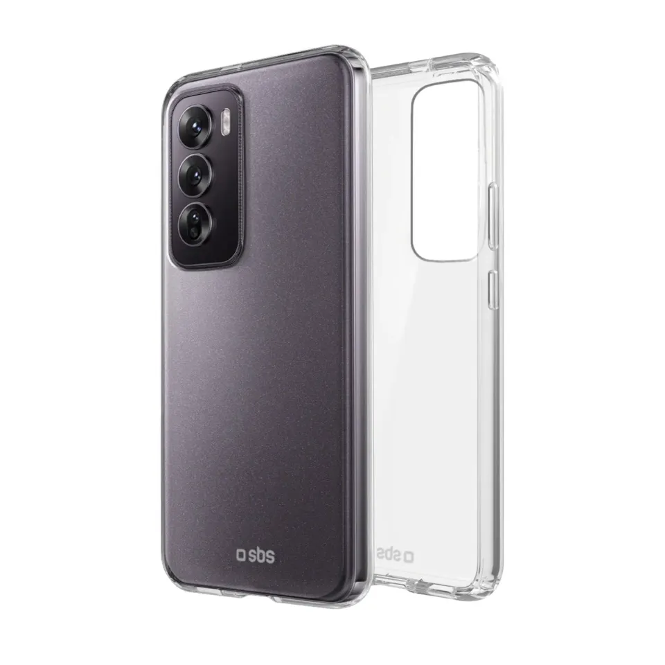 SBS Skinny Oppo Reno 12 Hülle Transparent dünn