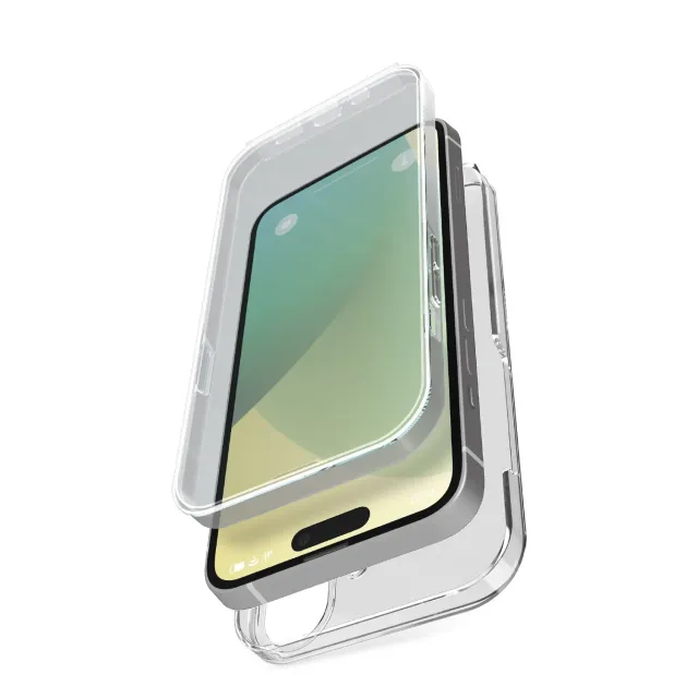 SBS Extreme Full Body 360° Hülle iPhone 16 transparent