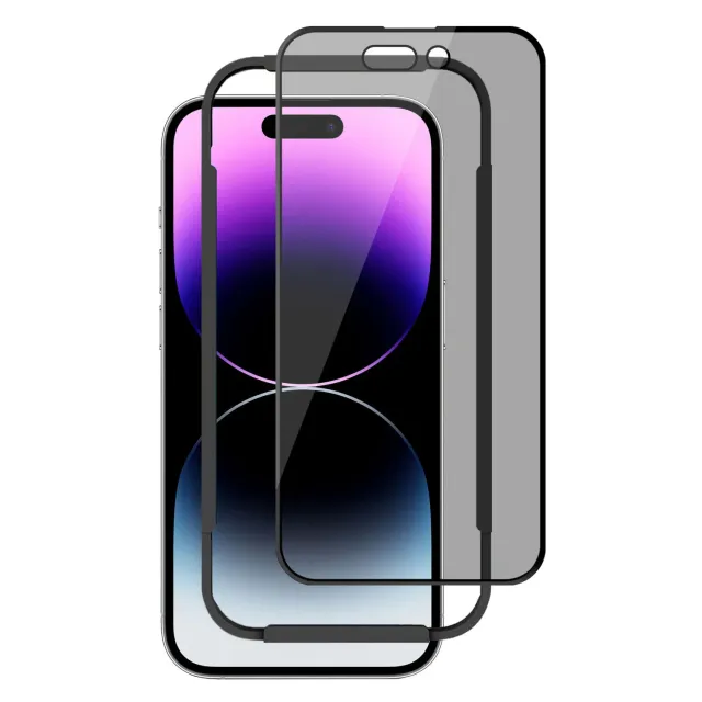 arktis Privacy iPhone 14 Pro Max Panzerglas Blickschutz